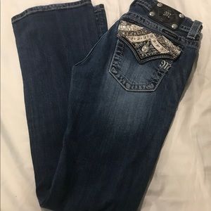 Miss Me Boot Cut Jeans.